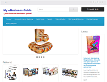 Tablet Screenshot of myebusinessguide.com